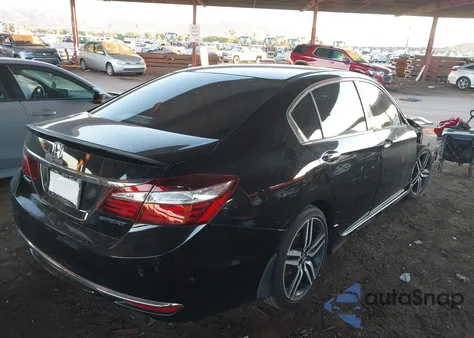 2016 Honda Accord Sport z USA, uszkodzony, nr VIN 1HGCR2F54GA121492